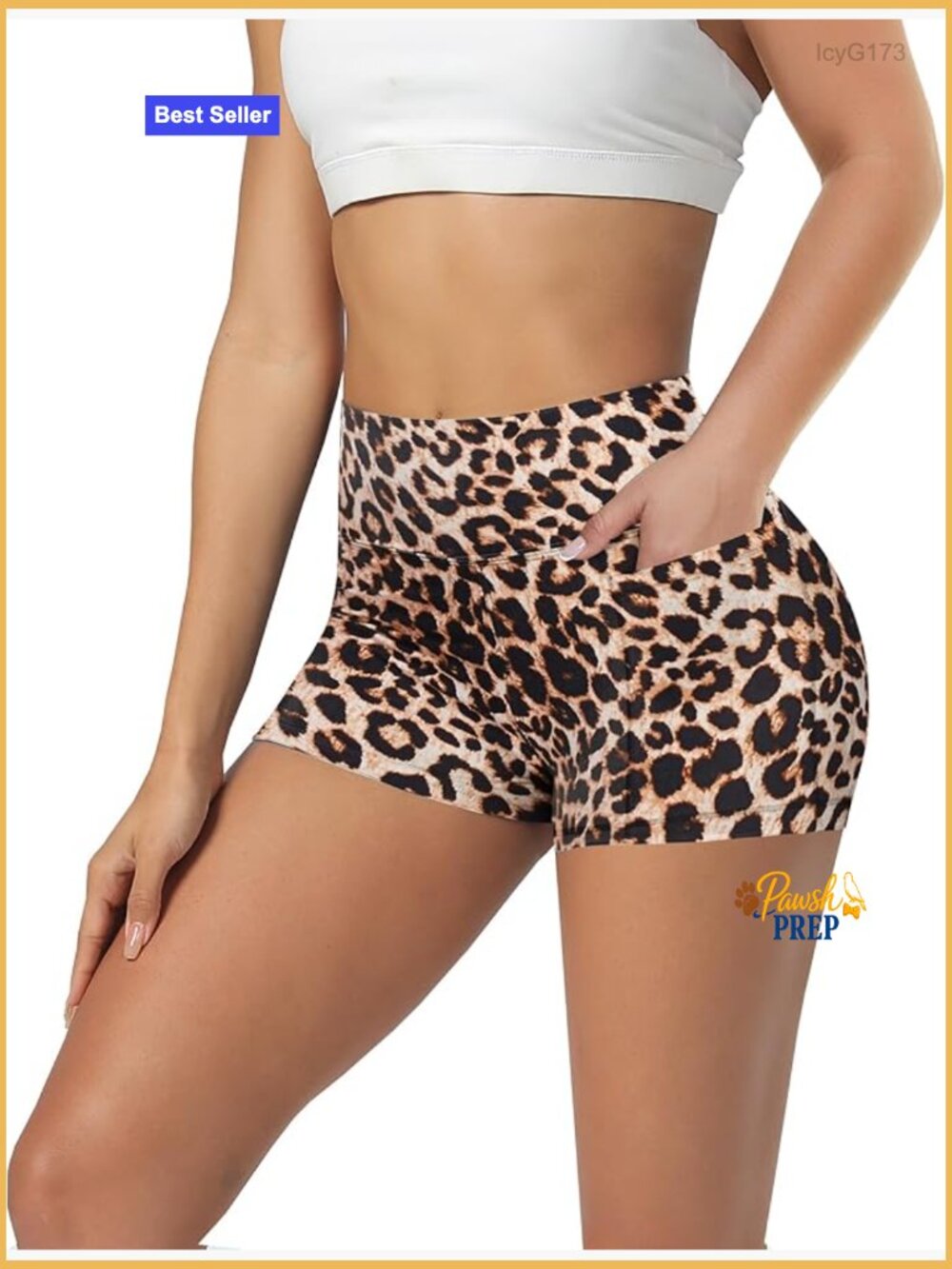 High Waisted Biker Shorts with Pockets 3/5/8 inch Tummy Control Workout Yoga